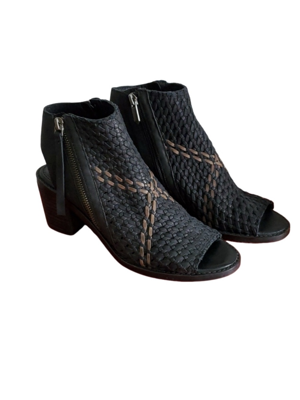 Sam Edelman Bootie Stacked Heel Sandals